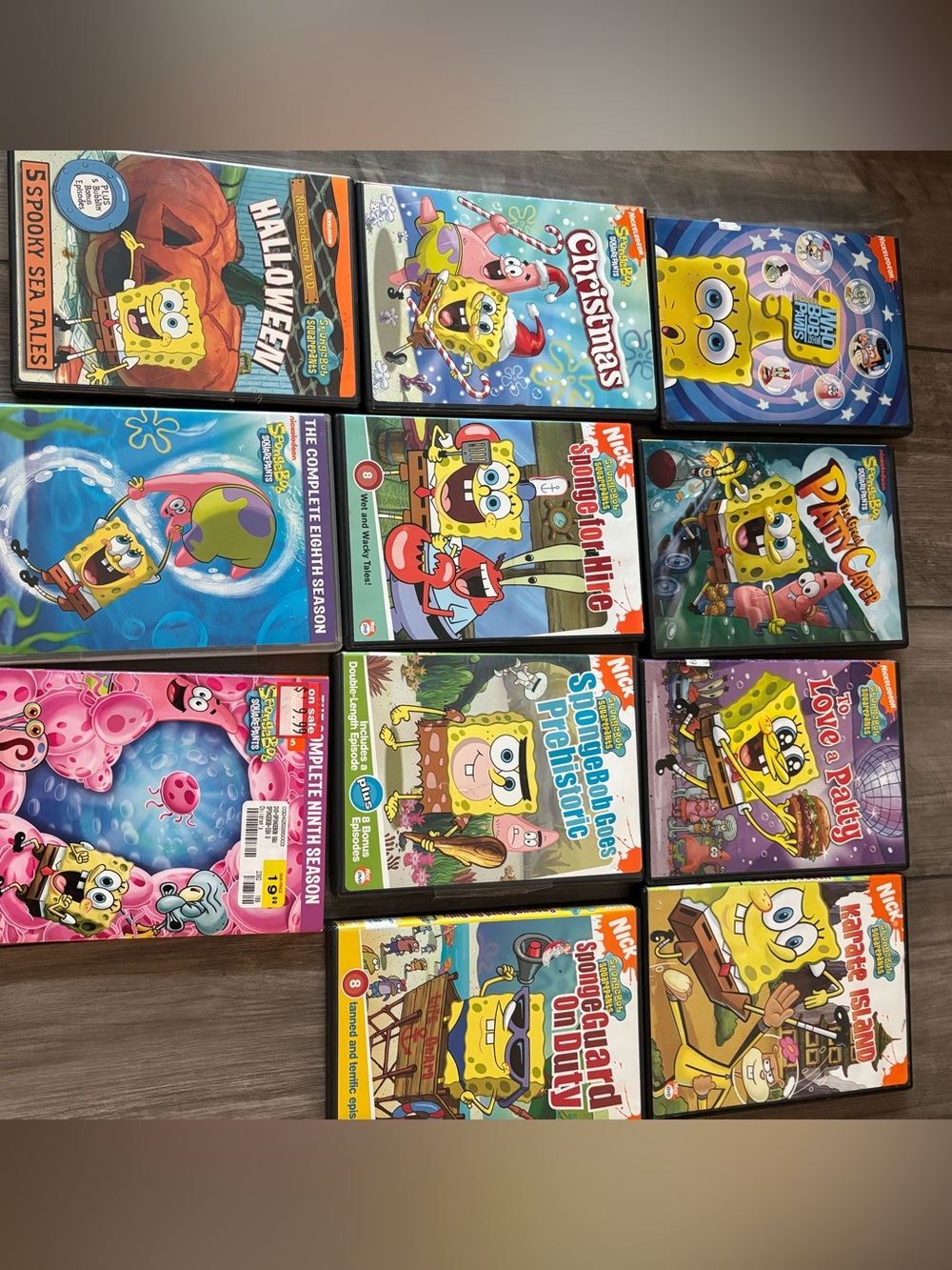 SpongeBob SquarePants Kids DVD Collection - Yellow